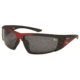 Coleman 6011 Polarized Sunglasses - Black And Red Frame, Smoke Lenses CC1 6011-C2