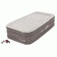 Coleman Airbed Double High PillowStop Air Mattress W/ 120V Pump Combo, Supports up to 300 lbs, Twin, Tan 2000025763
