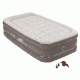 Coleman Airbed Double High PillowStop Air Mattress W/ 120V Pump Combo, Supports up to 300 lbs, Twin, Tan 2000025763