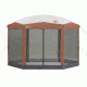 Coleman Back Home Instant Hexagon Screen House, 12 ft x 10 ft 2000004413
