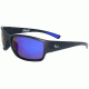 Coleman Backpacker Sunglasses, Matte Black Frame, Blue Lens Lens, Polarized, C6052-C2