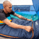 Coleman Big Bay Contoured Sleeping Bag, 20F, Big/Tall, Blunt, CM1010410015-2