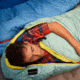 Coleman Big Bay Mummy Sleeping Bag, 20F, Moss, CM1010410015-5