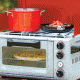 Coleman Camp Propane Stove/Oven Combo, Red 2000020944