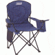 Coleman Chair, Adult Quad w/Cooler, Blue 187644