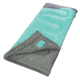 Coleman Comfort Cloud 40 Regular Sleeping Bag W/ Memory Foam Bottom, Blue / Gray, 75 x 33 in 2000025550