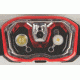 Coleman Conquer 250L LED Headlamp, 250 Lumens, Kinesix Gesture Control, Red / Black 2000022359