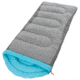 Coleman Dexter Point 30 Tall Sleeping Bag,  Countoured Head,  Interior Tuck Pocket, Gray / Blue, 82 x 33 in 2000018132