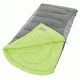 Coleman Dexter Point 40 Big-N-Tall Sleeping Bag, Machine Washable, Gray / Green, 84 x 39 in 2000018134