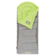 Coleman Dexter Point 40 Tall Sleeping Bag,  Contoured Head, Gray / Green, 82 x 33 in 2000018131