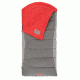 Coleman Dexter Point 50 Big-N-Tall Sleeping Bag, Machine Washable, Gray / Red, 84 x 39 in 2000018133