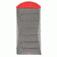 Coleman Dexter Point 50 Big-N-Tall Sleeping Bag, Machine Washable, Gray / Red, 84 x 39 in 2000018133
