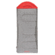 Coleman Dexter Point 50 Tall  Sleeping Bag, Contoured Head, Gray / Red, 82 x 33 in 2000018130