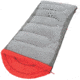 Coleman Dexter Point 50 Tall  Sleeping Bag, Contoured Head, Gray / Red, 82 x 33 in 2000018130