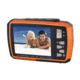 Coleman Duo 14.0 MP Underwater Digital &amp; Video Camera, Waterproof to 10 ft, Orange 2V7WP-O