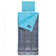 Coleman Heaton Peak 30 Big-N-Tall Sleeping Bag, Machine Washable, Blue, 81 x 39 in 2000018518