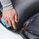 Coleman Heaton Peak 30 Sleeping Bag,  Detachable Pillow Sleeve, Blue, 75 x 33 in 2000018512