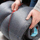 Coleman Heaton Peak 30 Sleeping Bag,  Detachable Pillow Sleeve, Blue, 75 x 33 in 2000018512