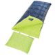 Coleman Heaton Peak 40 Big-N-Tall Sleeping Bag, Machine Washable, Blue / Green, 81 x 39 in 2000018517