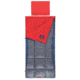 Coleman Heaton Peak 50 Big-N-Tall Sleeping Bag, Machine Washable, Blue / Gray / Red, 81 x 39 in 2000018516