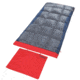 Coleman Heaton Peak 50 Big-N-Tall Sleeping Bag, Machine Washable, Blue / Gray / Red, 81 x 39 in 2000018516