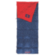 Coleman Heaton Peak 50 Regular Sleeping Bag, Detachable Pillow Sleeve, Blue / Red, 75 x 33 in 2000018510