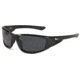 Coleman Highlander Sunglasses, Shiny Black Frame, Smoke Lens Lens, Polarized, C6025-C1