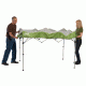 Coleman Instant Sun Canopy Shelter, White / Green, 7 ft x 5 ft 2000012221