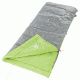 Coleman Kid's Glow  Sleeping Bag, Machine Washable, Recommended for ages 6, Up, Gray / Green, 66 x 26 in 2000018177