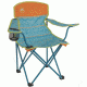 Coleman Kid's Quad Chair, Weight Capacity 160 lbs, Teal 2000025292