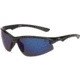 Coleman Magnum Sunglasses, Shiny Transparent Dark Grey Frame, Blue Lens Lens, Polarized, C6034-C2