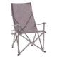 Coleman Patio Sling Chair, Cup Holder /Aluminum, Gray, Seat 23.5 in 2000020294