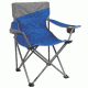 Coleman Quad Oversized Chair, Cell Phone Sleeve, Side Media Sleeve, Weight Capacity 600 lb, Blue 2000026491