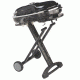 Coleman Roadtrip LXX Propane Grill, Collapsible Stand W/ Wheels, Built In Thermometer, 22,000 BTU, Black, 285 Sq In Cooking Area 2000020945