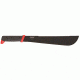 Coleman Rugged Machete W/Saw, 8.5 in Saw Edge, Steel Blade, Black / Red Handle, Overall Length 23 in 2000025206