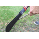 Coleman Rugged Machete W/Saw, 8.5 in Saw Edge, Steel Blade, Black / Red Handle, Overall Length 23 in 2000025206
