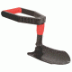 Coleman Rugged Tri-Fold Folding Camp Shovel, Steel Construction, Black / Red, Unfolded Length-23 in, Folded Length-10in 2000025200