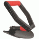 Coleman Rugged Tri-Fold Folding Camp Shovel, Steel Construction, Black / Red, Unfolded Length-23 in, Folded Length-10in 2000025200