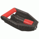 Coleman Rugged Tri-Fold Folding Camp Shovel, Steel Construction, Black / Red, Unfolded Length-23 in, Folded Length-10in 2000025200