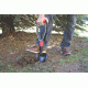 Coleman Rugged Tri-Fold Folding Camp Shovel, Steel Construction, Black / Red, Unfolded Length-23 in, Folded Length-10in 2000025200