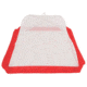 Coleman Rugged XL Mesh Food Cover, Pull String Opening, Red / White, 16 in x 16 in 2000025277