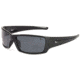 Coleman Saber Sunglasses - Black Frame and White Flash Lens 842749031125