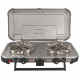 Coleman Signature Fyreknight Hyperflame 2-Burner Propane Camping Stove, Gray 2000017458