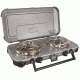 Coleman Signature Fyreknight Hyperflame 2-Burner Propane Camping Stove, Gray 2000017458