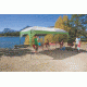 Coleman Straight Instant Sun Shelter, White / Green, 16 ft x 8 ft 2000004412