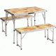 Coleman Table Packaway Picnic Set Mosaic 187642