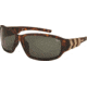 Coleman TR90 Fashion 6504 Polarized Sunglasses - Matte Brown Tortoise Shell Frame, Green Lenses CC2 6504-C2
