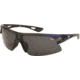 Coleman TR90 Sport 6501 Polarized Sunglasses - Black And Blue Frame, Smoke Lenses CC2 6501-C2
