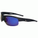 Coleman Trailblazer Sunglasses, Matte Black Frame, Blue Lens Lens, Polarized, C6049-C2