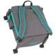 Coleman Treklite Cooler Pack Chair, Built-in 12 Can Cooler, Teal, 14.4 in Seat 2000020321